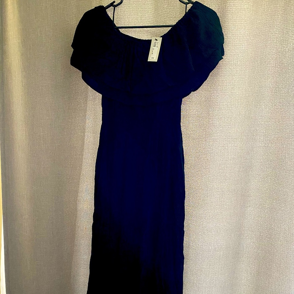 Brand new black off the shoulder dress